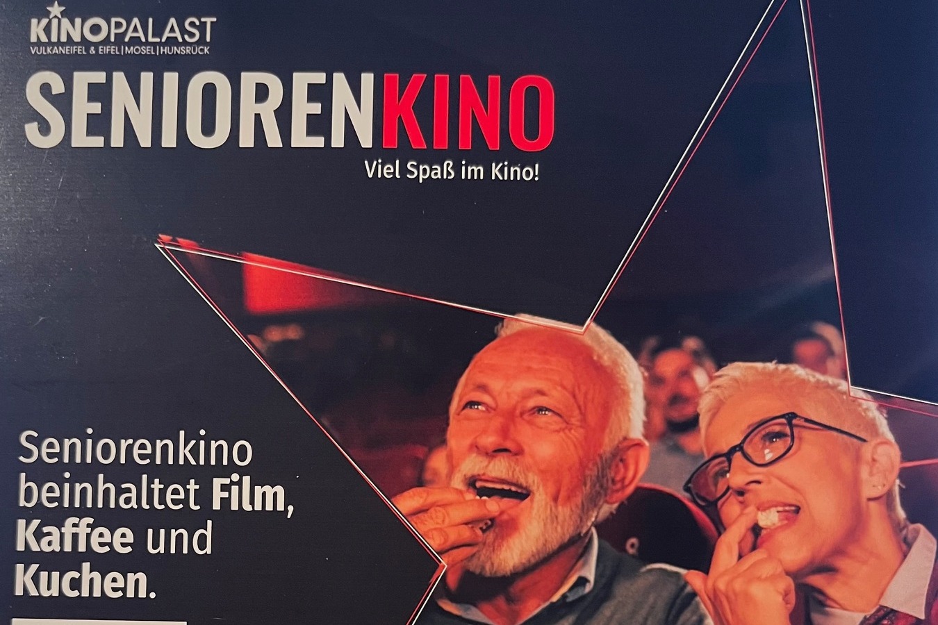 Im Seniorenkino Blick in den Kinosaal