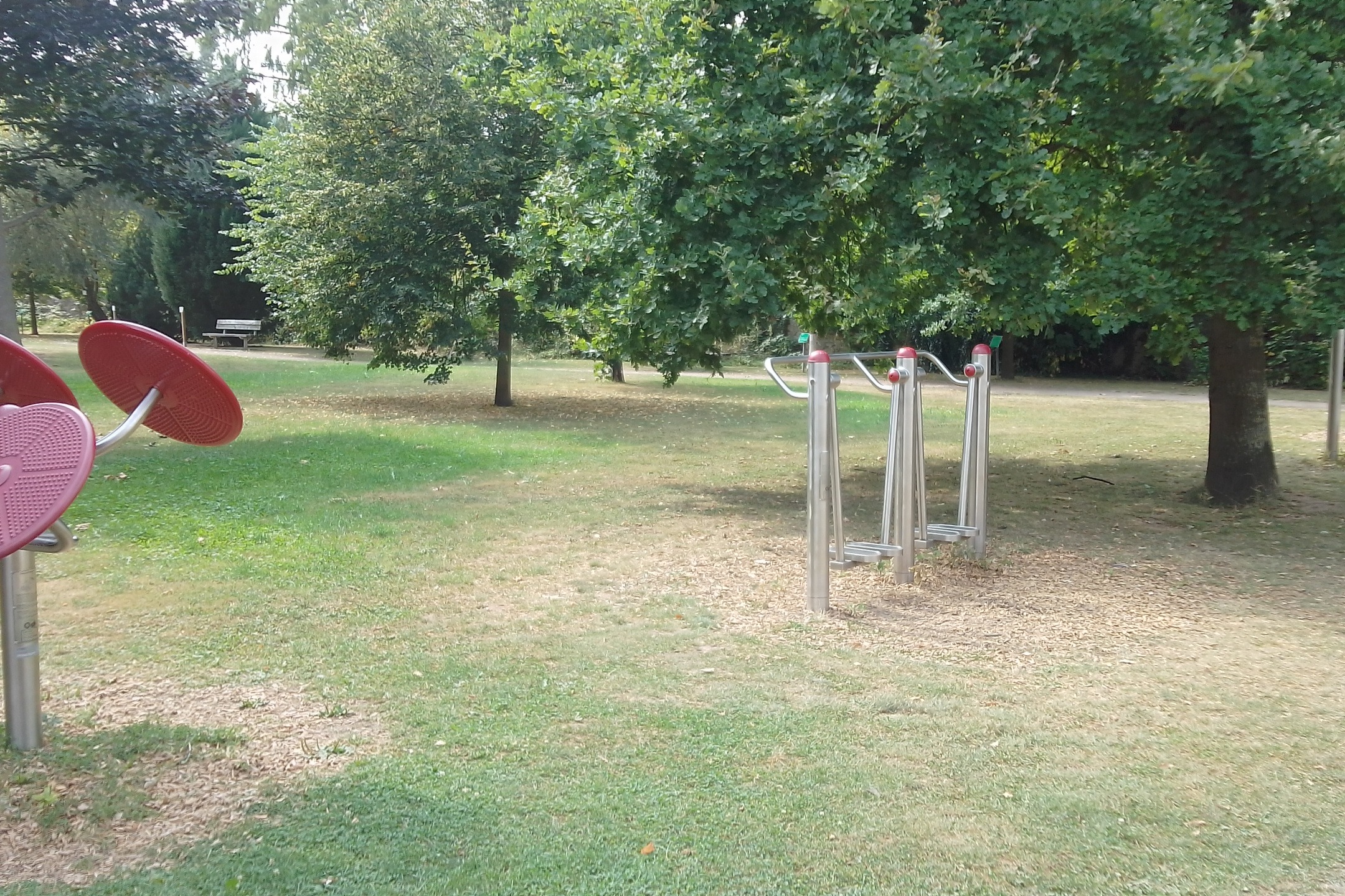 Fitnessgeräte im Stadtpark