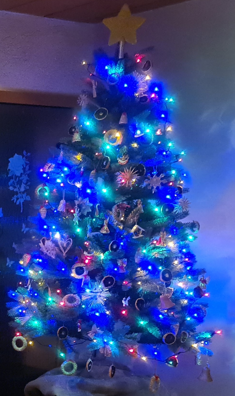 Geschmückter Tannenbaum