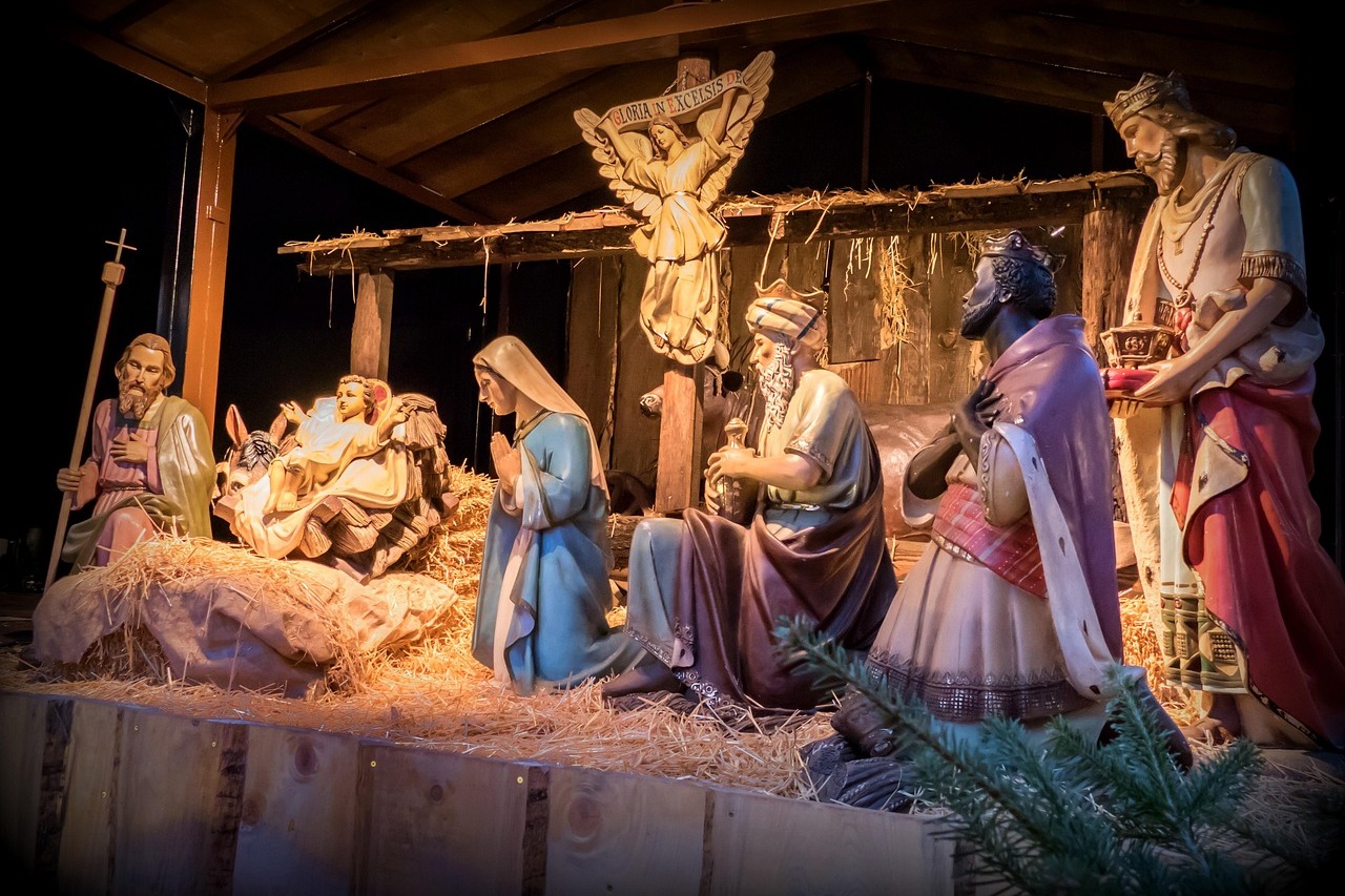 Weihnachtskrippe R&uuml;desheim