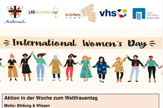 Halbes Bild aus dem PDF - International Womens Day - Veranstaltung am 6.3.2025