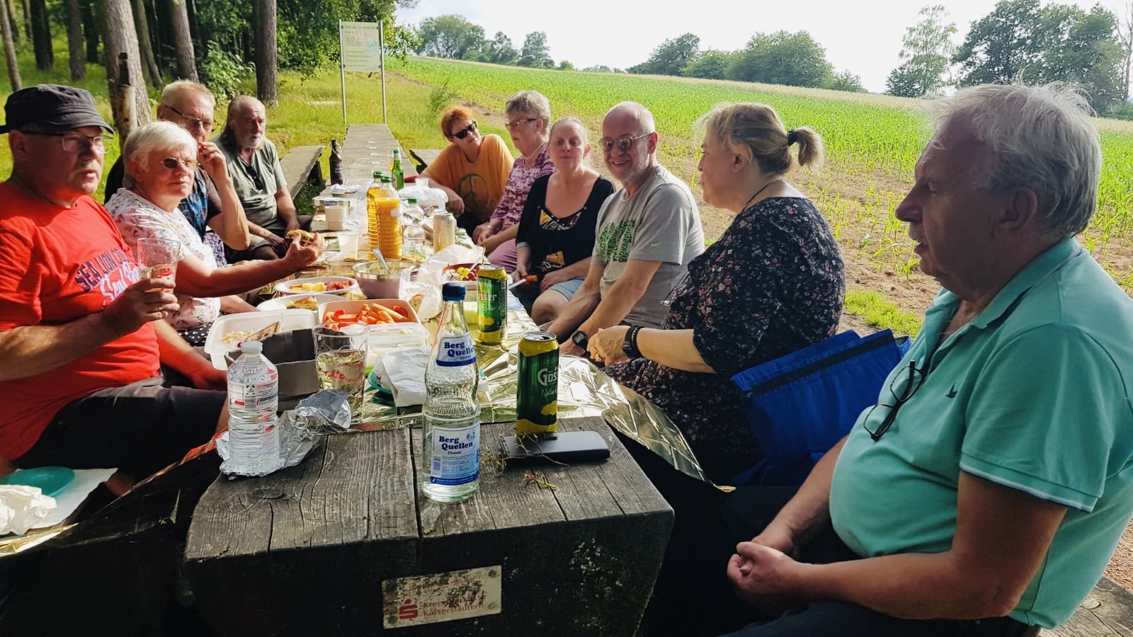 Vorstandstreffen an der Bank der Gemeinschaft