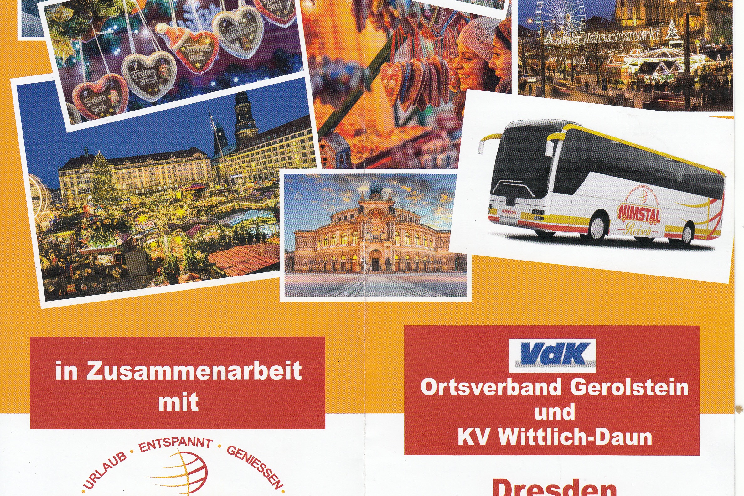 Mehrtagesfahrt zu den schönsten weihnachtlichen Orten in Sachsen Die schönsten weihnachtlichen Orte in Sachsen.