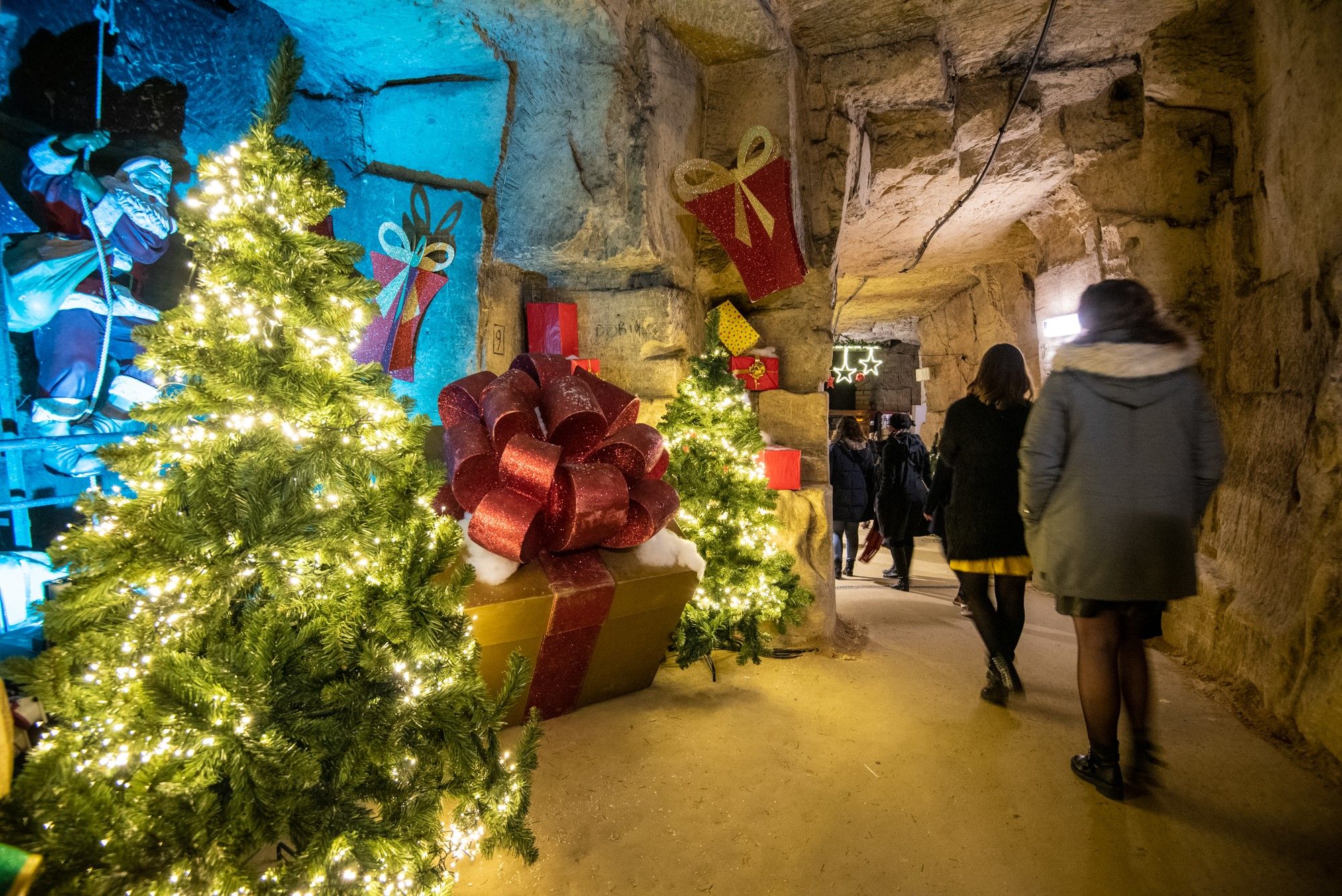 Weihnachtsmarktbesuch in der Fluweelengrotte in Valkeburg