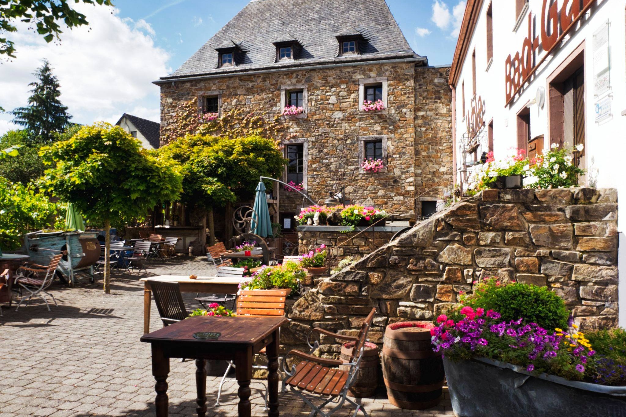Biergarten der Mühle Biergarten der Mühle