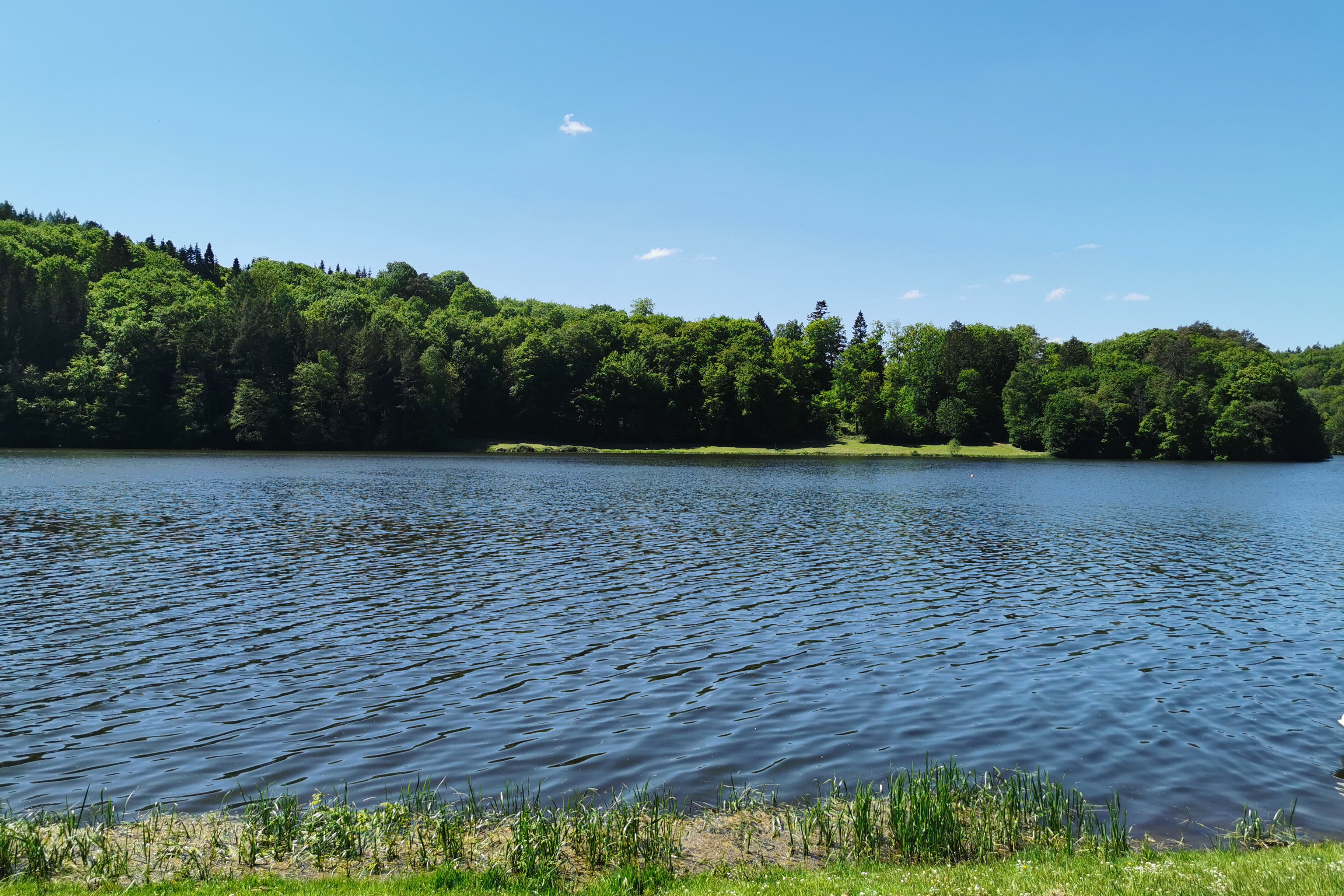 VdK Ausflug Mehrtagesfahrt See Landschaftsfoto See Beispielfoto für Mehrtagesfahrt ins Sauerland Biggensee