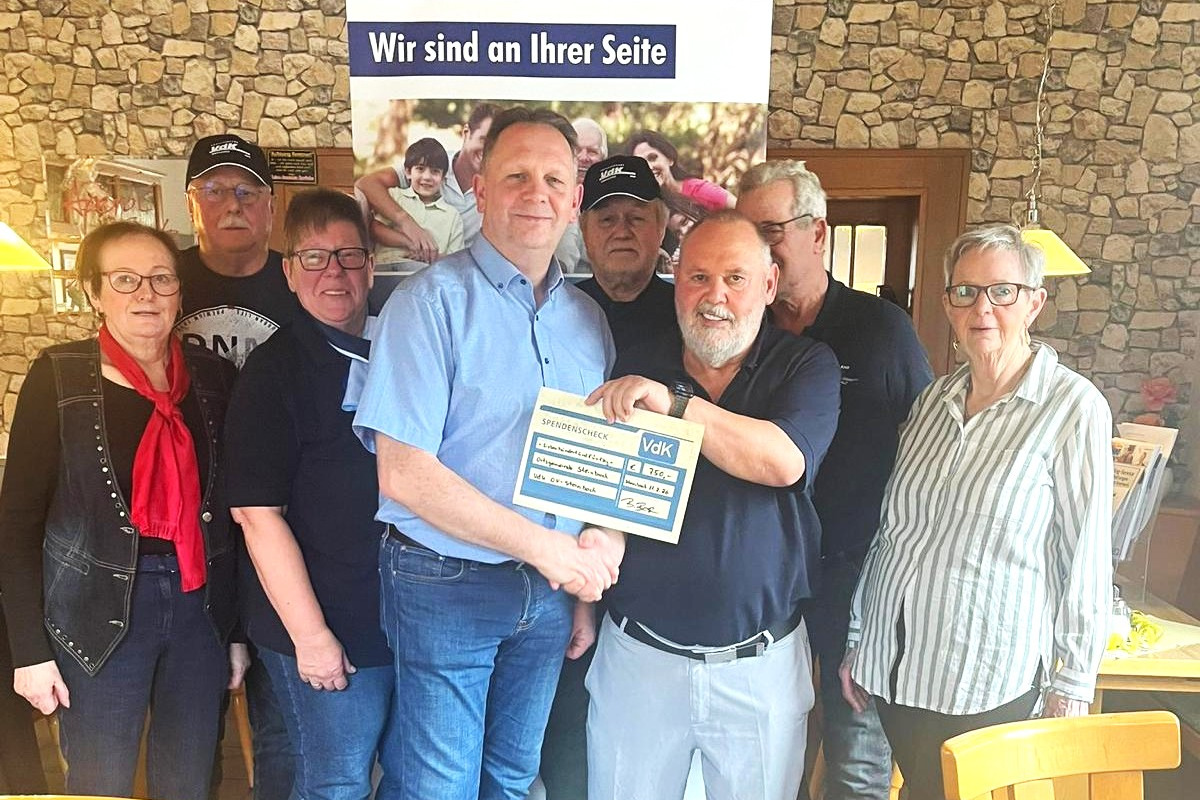 Spenden&uuml;bergabe