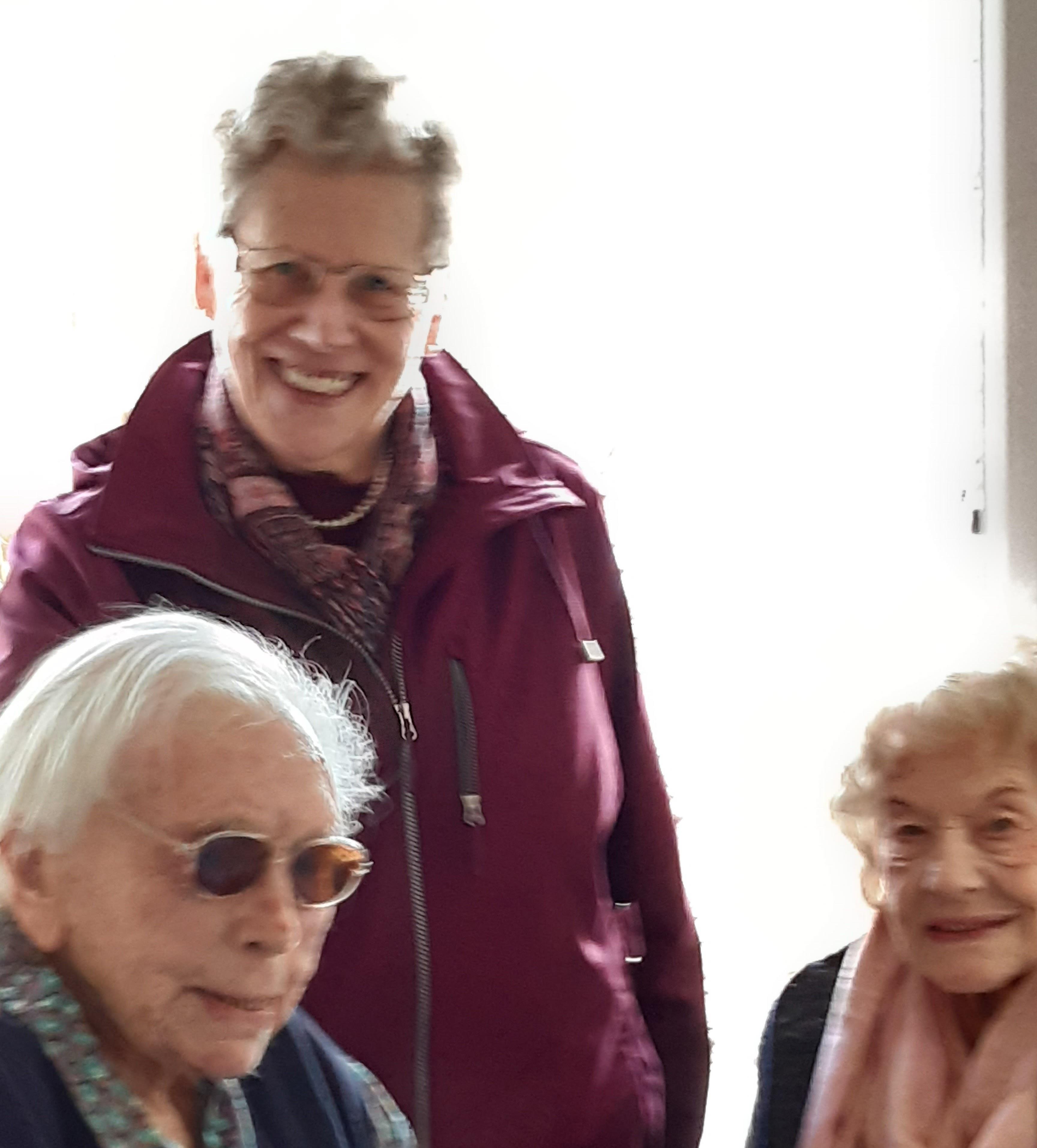 Maria Liebenspacher, Inge Krämer, Ingeborg Hübner (vlnr)