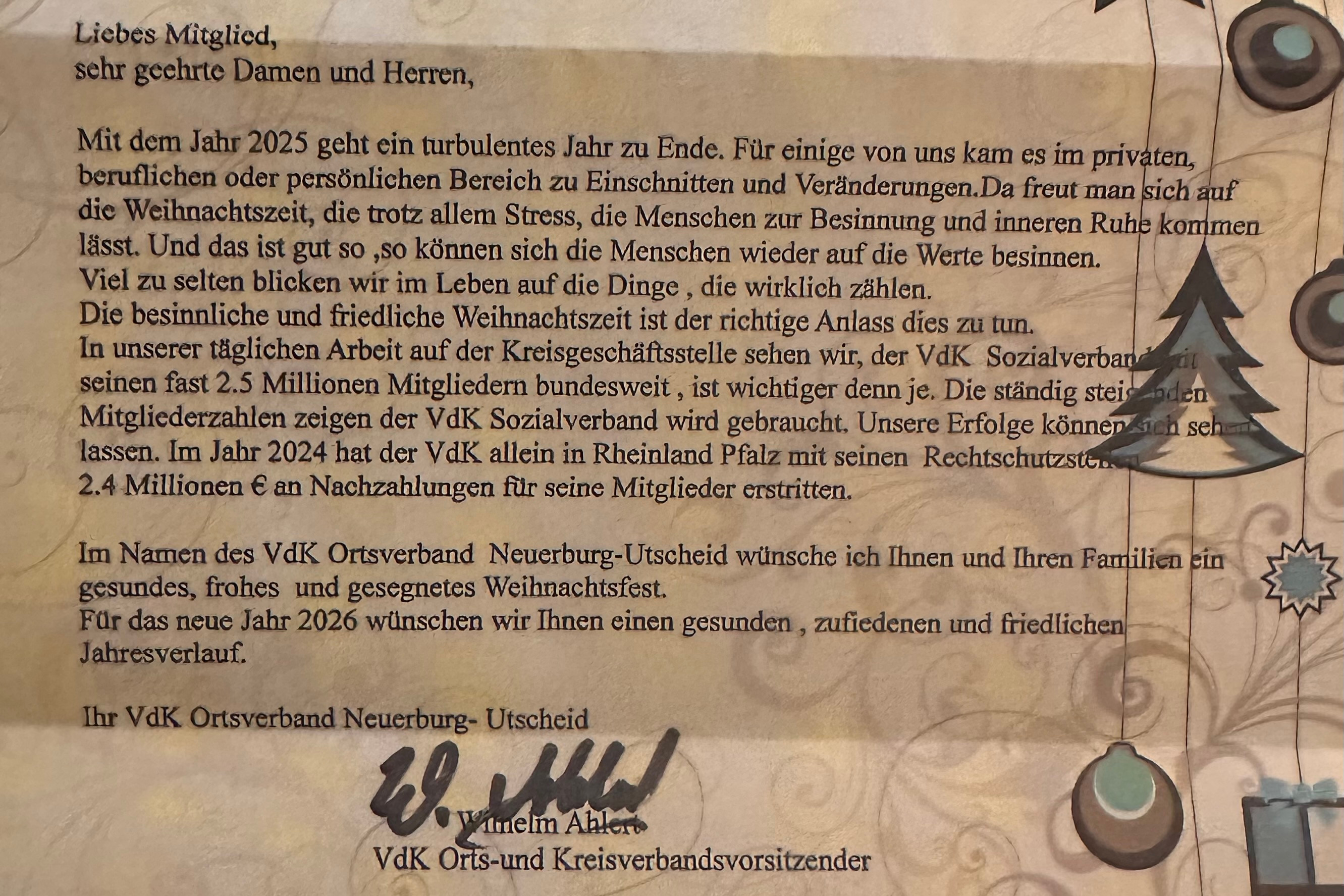 Wir w&uuml;nschen eine gute Zeit