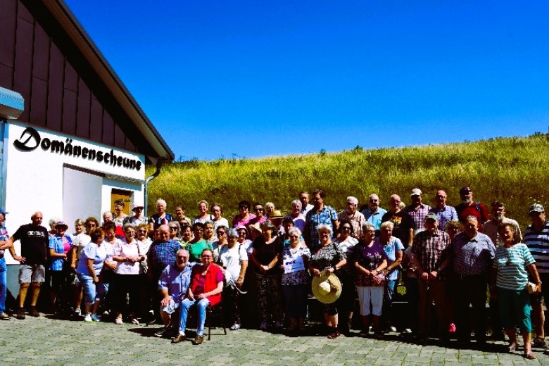 Gruppenbild Wanderung in Simmern