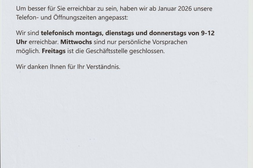 Info vom Kreisverband