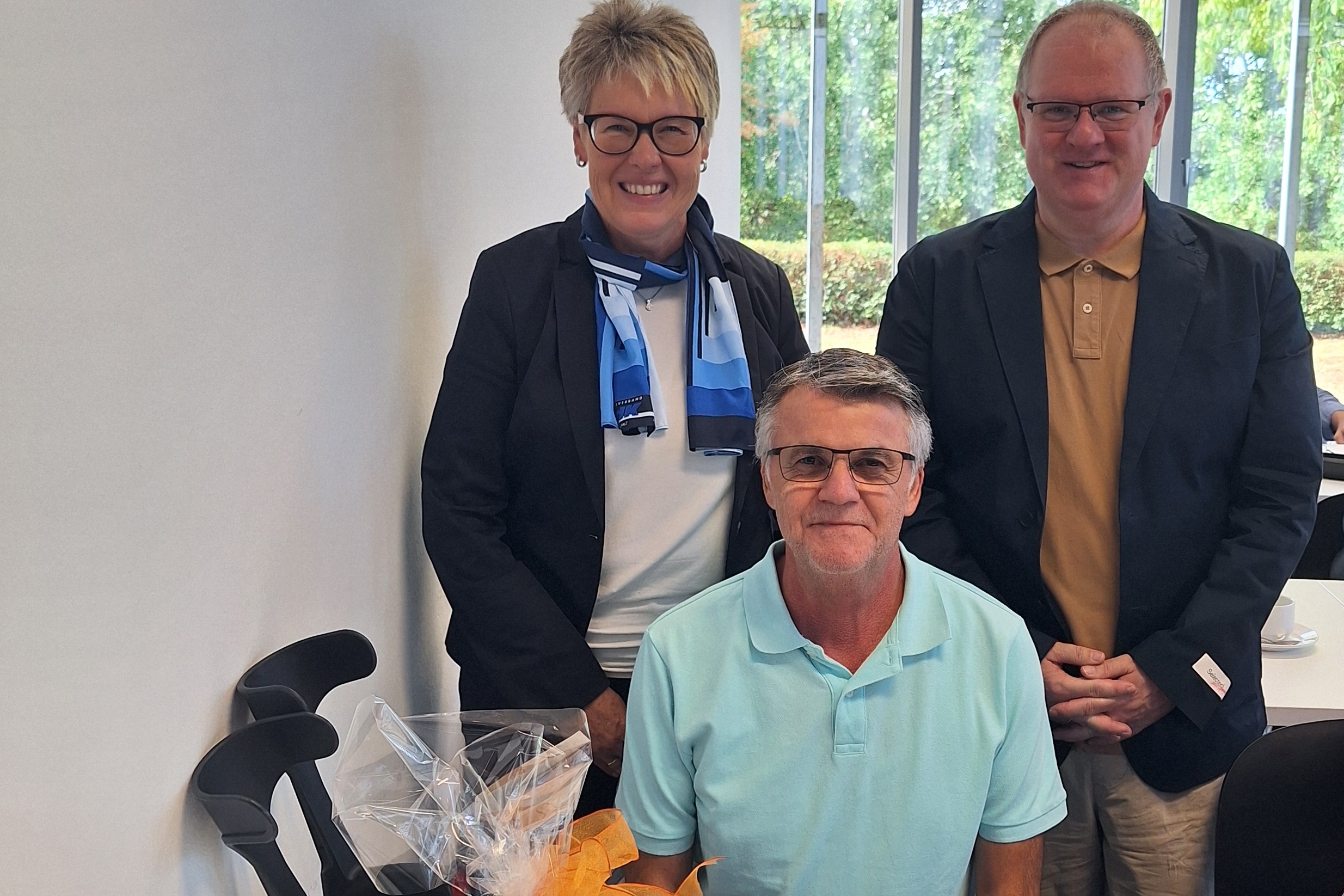 Ehrung des 6000. Mitglieds Schäfer, Stephan, Schlär