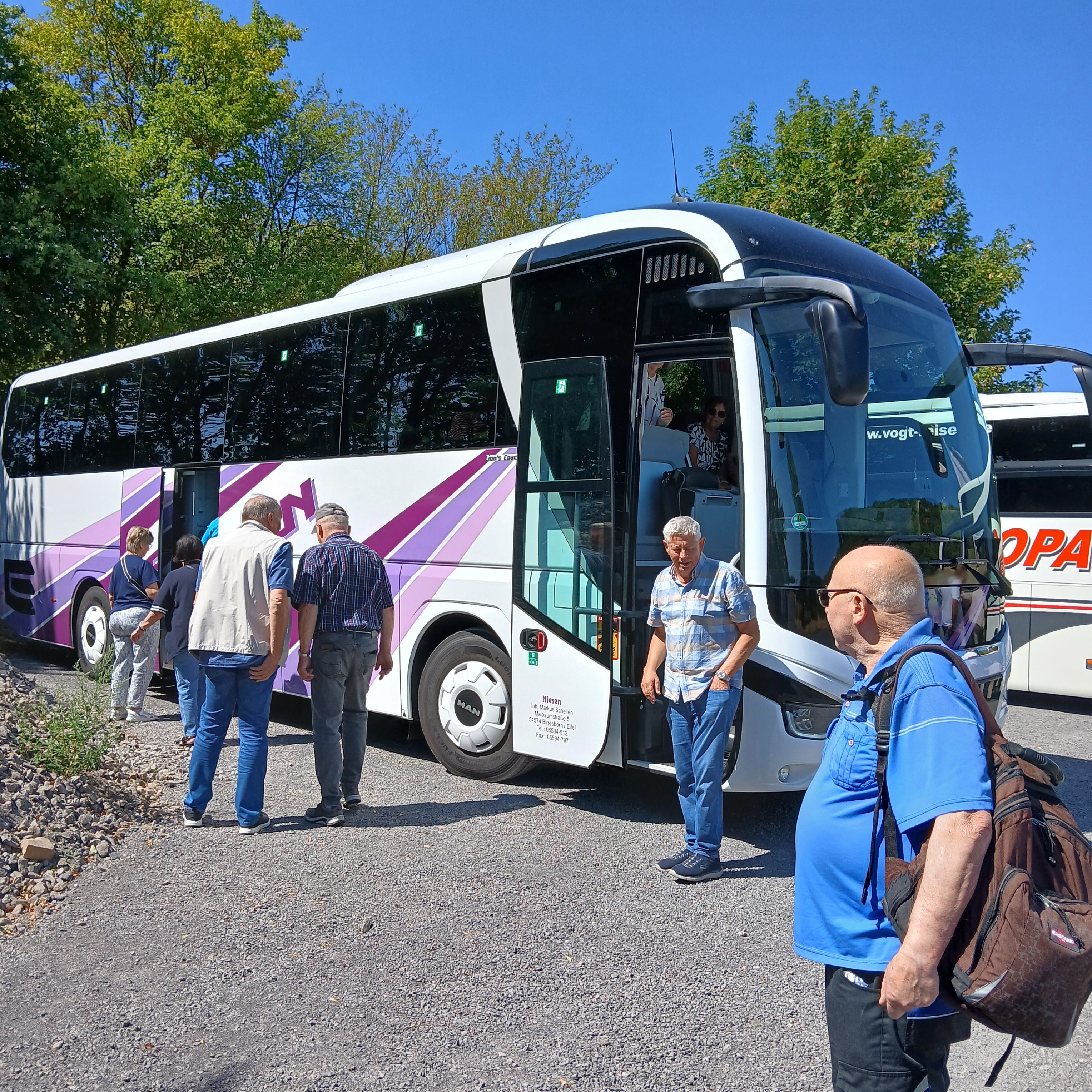 VdK OV-Gerolstein Abfahrt am Endbahnhof Engeln.