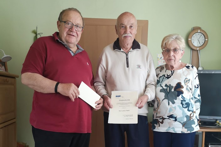 Verabschiedung von Lothar Hebel aus dem VdK Vorstand