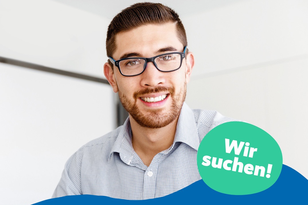 Bild mit einem jungen Mann mit Brille