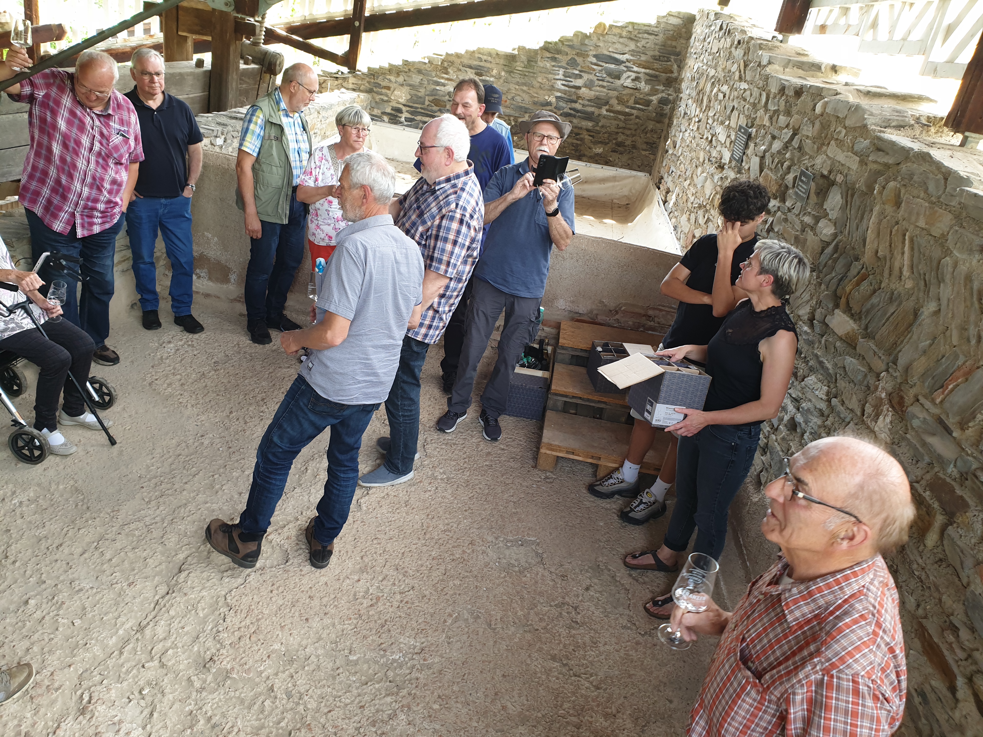 Impressionen vom Weingut Franzen in Piesport