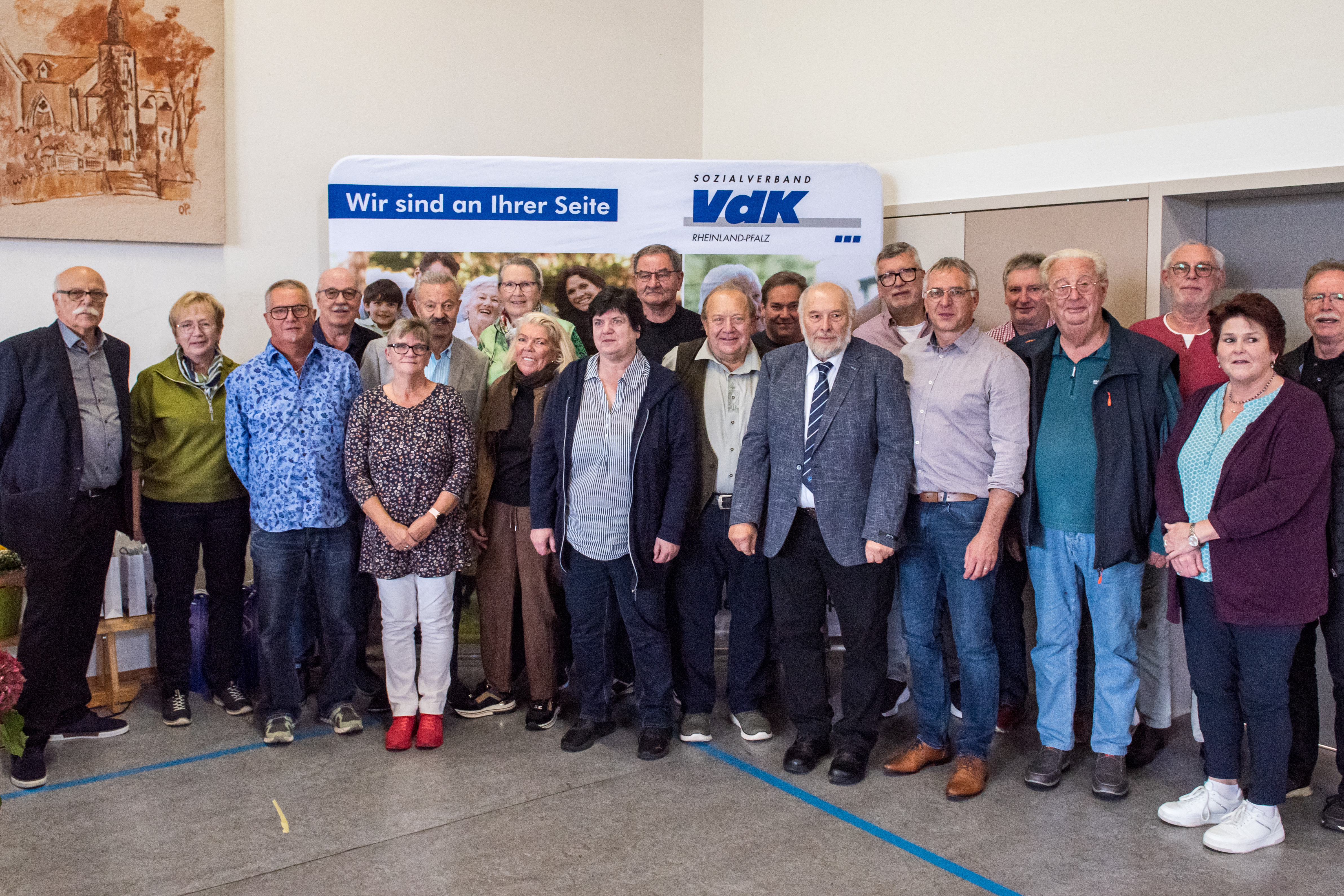 Gruppenbild VdK Kreisverband Rhein-Hunsrück Gesamtvorstand 2025