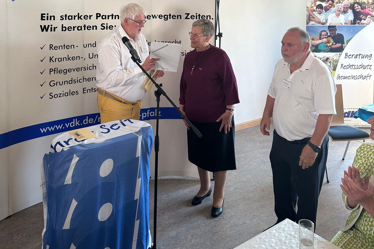 Inge Krämer zur Ehrenvorsitzenden ernannt Ehrenvorsitzende Inge Krämer